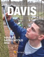 Fall 2018 Davis Magazine Cover with text Maple Momentous Rise