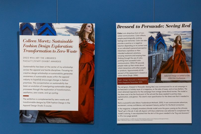 Photo of poster of dress and fashion article