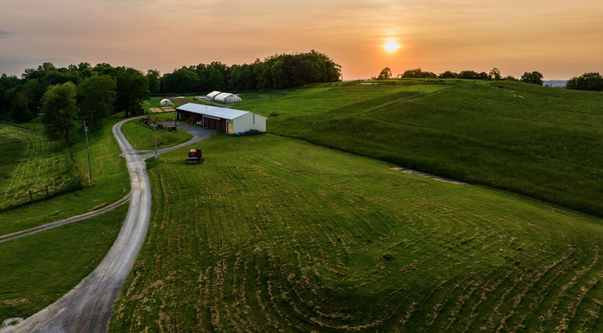 Photo of farm landscape