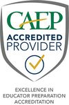 NCATE Caep Accredited Shield 